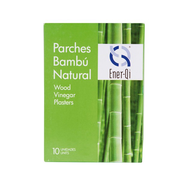 Natürliche Bambuspflaster: Ideal zur Reinigung des Körpers (10 Einheiten)